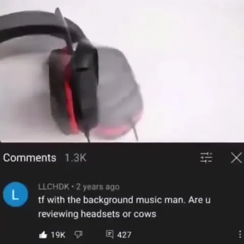 Are You Reviewing Headsets or Cows?