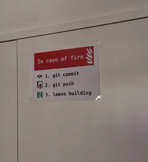 Git Commit Before Evacuation