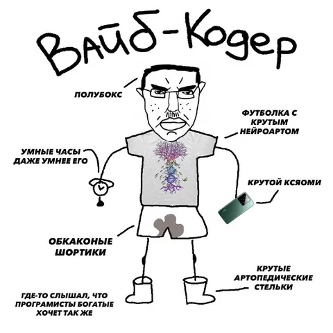 ВАЙБ-Кодер в модном образе