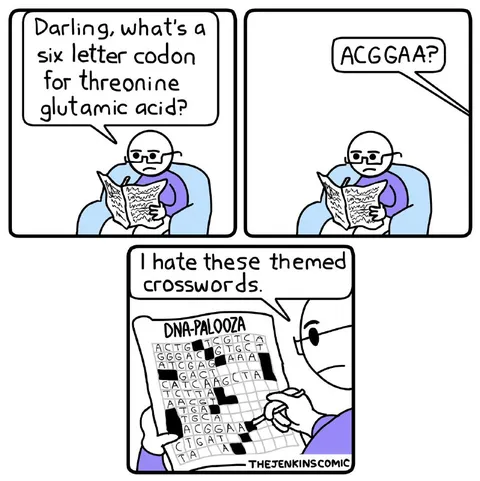 Themed DNA Crossword