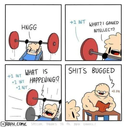 Strength Training Gives Intelligence