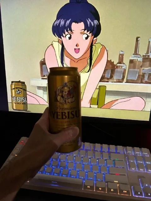 Cheers With Anime Girl