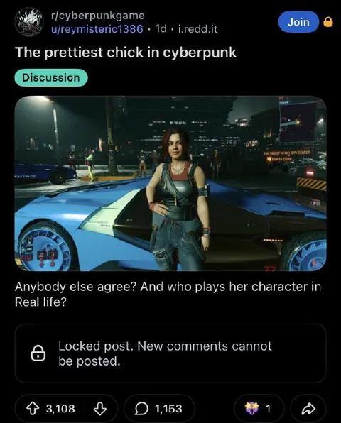 The Prettiest Chick in Cyberpunk