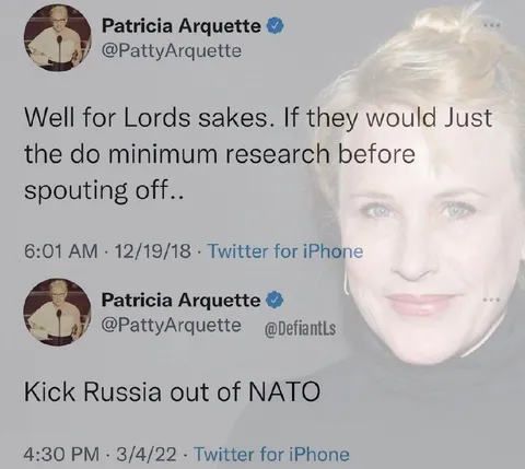 Patricia Arquette Changes Her Mind