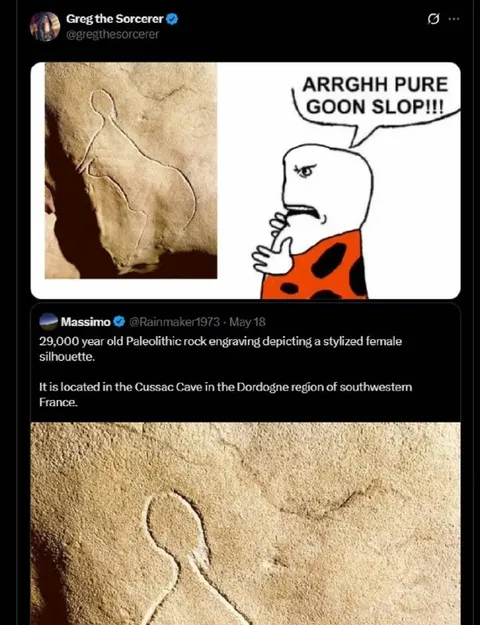 Pure Goon Slop Cave Art