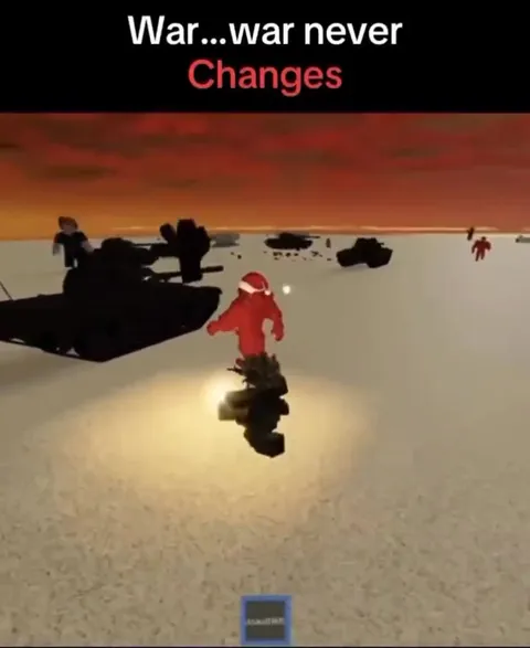 War Never Changes Santa Warfare