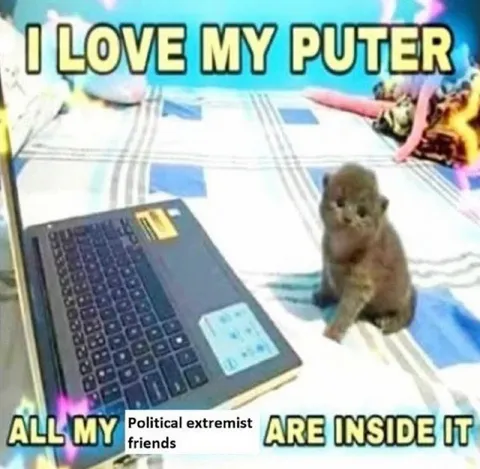 I Love My Puter Cat