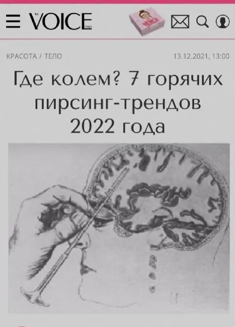 Пирсинг-тренды 2022 года