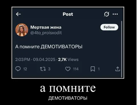 А помните демотиваторы