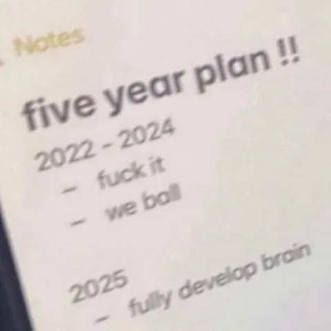 Five Year Plan: We Ball