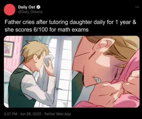 Father Tutors Daughter for a Year