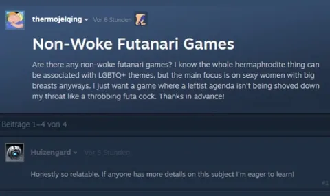 Non-Woke Futanari Games