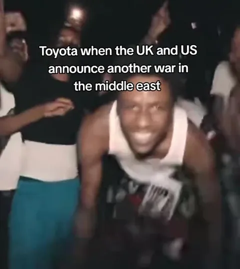 Toyota Celebrates Another War
