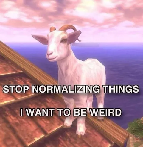 Stop Normalizing Things
