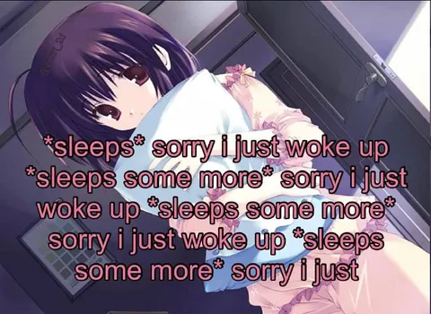 Just Woke Up Again