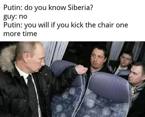 Putin Sends Guy to Siberia