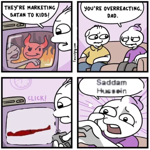 Marketing Satan to Kids