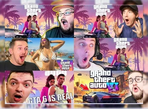 GTA 6 Is Real Reaction Collage