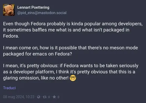 Fedora Missing Meson Package
