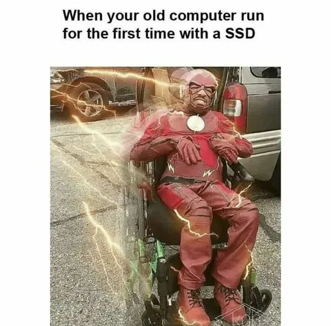 Old Computer Gets an SSD