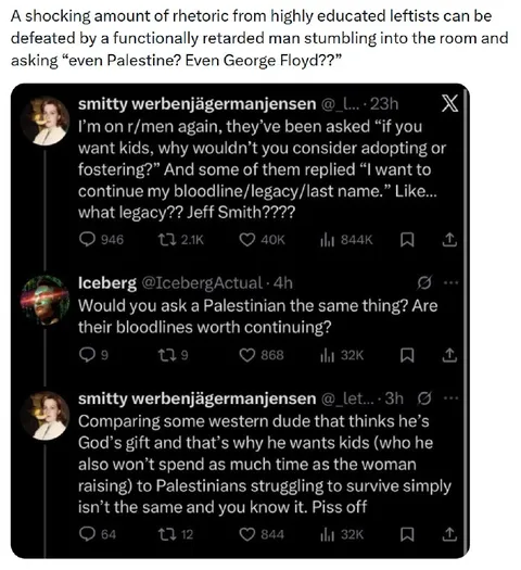 Even Palestine? Even George Floyd?