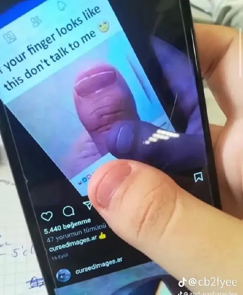 Your Finger Looks Like This