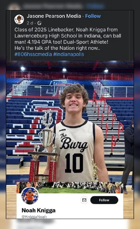 The Burg Athlete Announcement