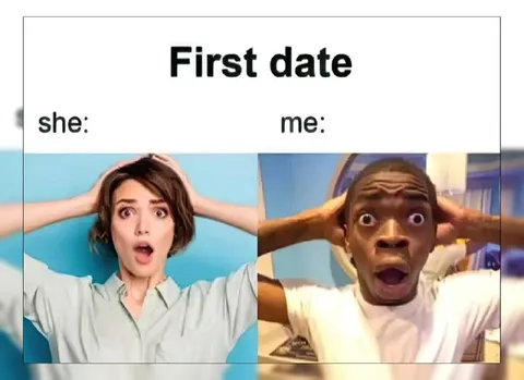 First Date Shock Reaction