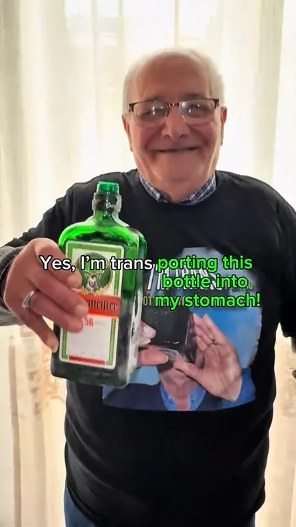 Yes, I'm transporting this bottle