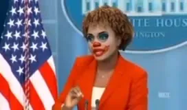 Clown at the White House