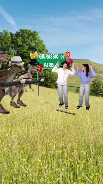Jurassic Park but Italian