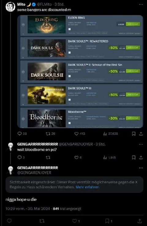 Bloodborne on PC Discount