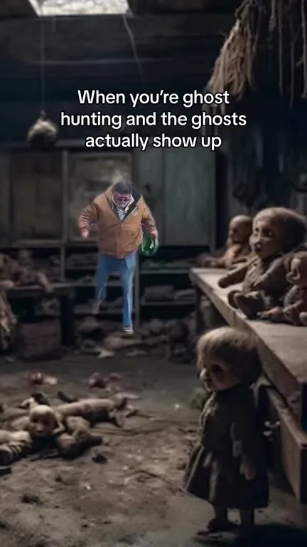 When Ghosts Actually Show Up