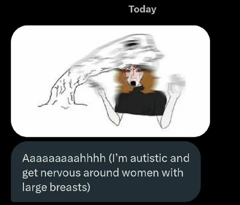 Nervous Around Large Breasts