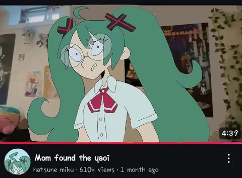 Mom found the yaoi