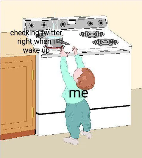 Checking Twitter Upon Waking