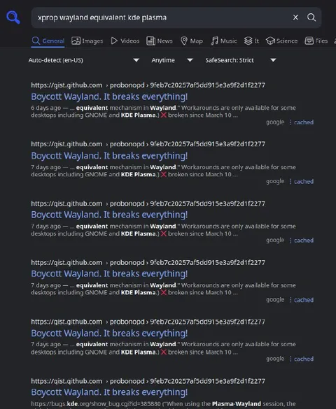 Wayland Breaks Everything
