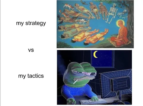 My Strategy vs My Tactics