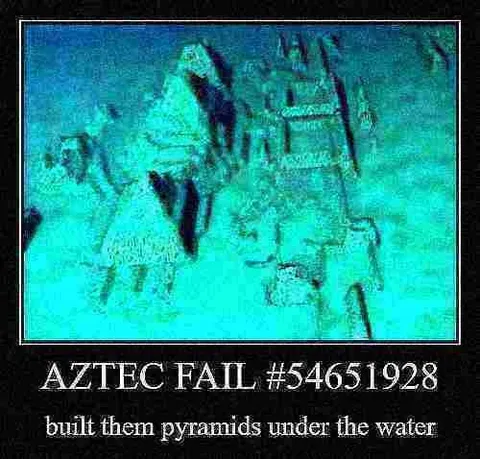 Aztec Pyramids Underwater Fail