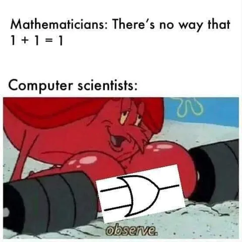 Computer Scientists Observe OR Logic