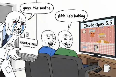 The Maths Can Wait, Claude Is Baking
