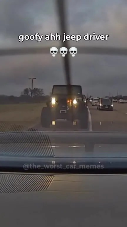 Goofy Ahh Jeep Driver
