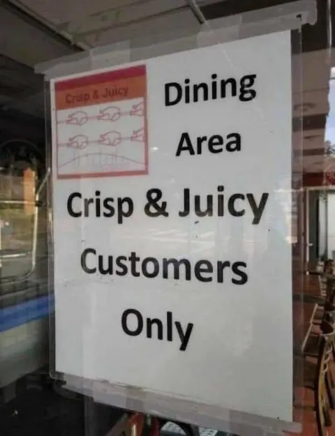 Crisp and Juicy Customers Only