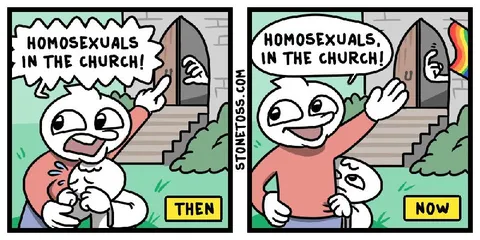 Homosexuals in the Church Then and Now