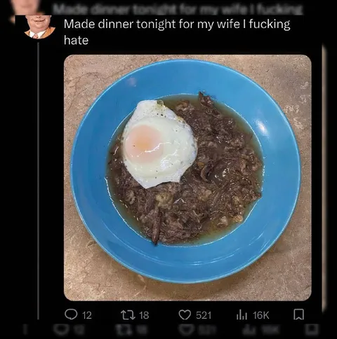 Dinner for My Hated Wife
