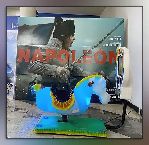 Napoleón en el caballito