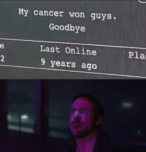 My Cancer Won Guys Goodbye