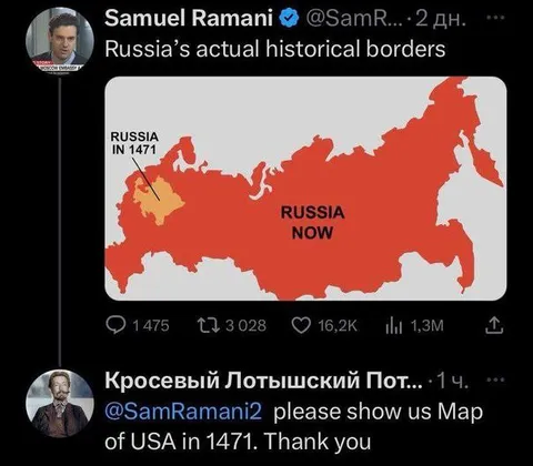 Russia’s Actual Historical Borders