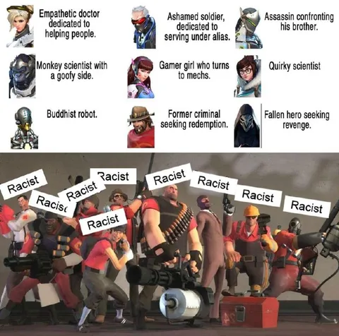 Overwatch Heroes Are Racist