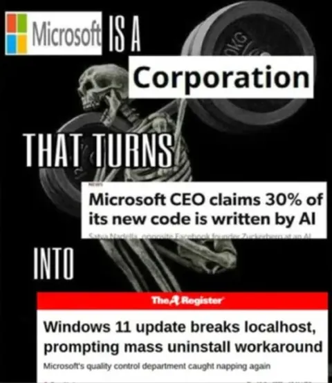 Microsoft Is a Corporation That Turns